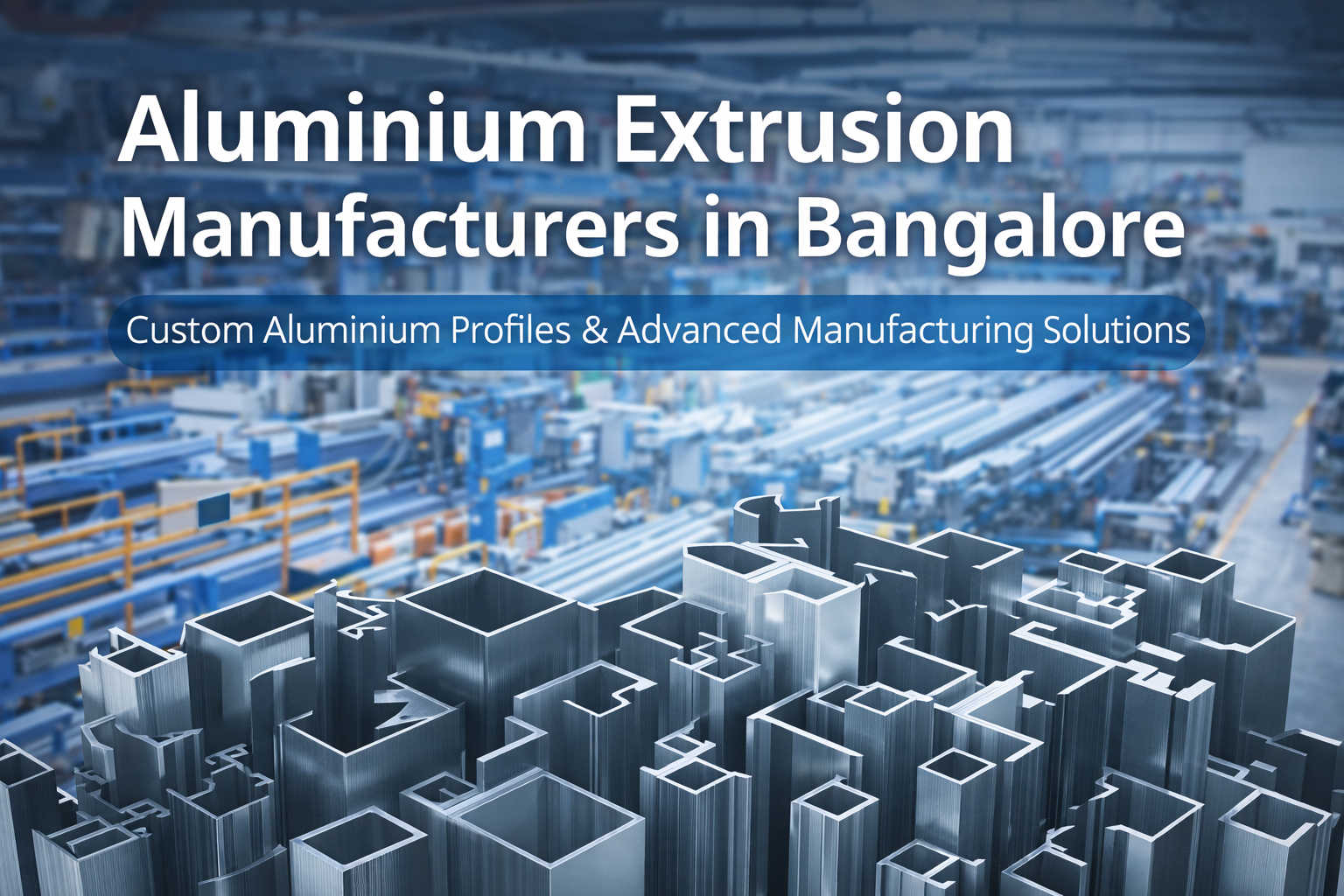 Aluminium extrusion manufacturers in Bangalore