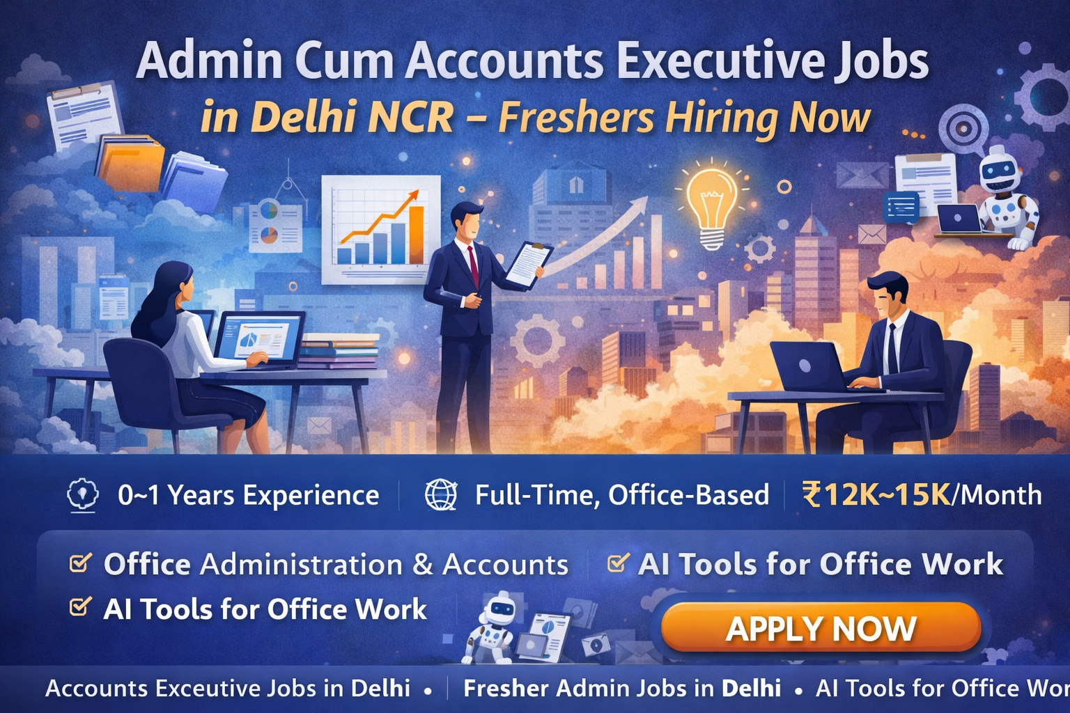 Admin Cum Accounts Executive Jobs
