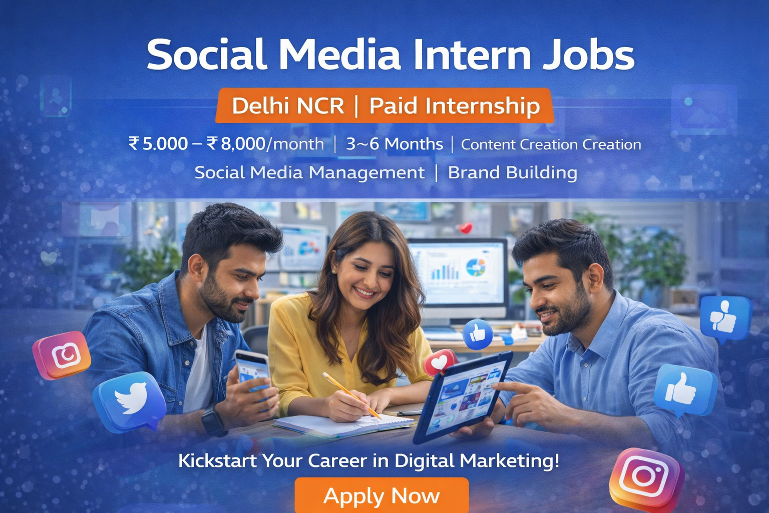 Social Media Intern Jobs