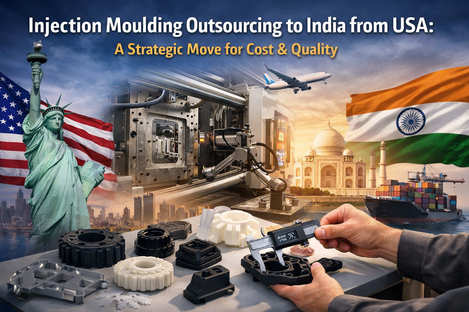 Injection moulding outsourcing to India from USA