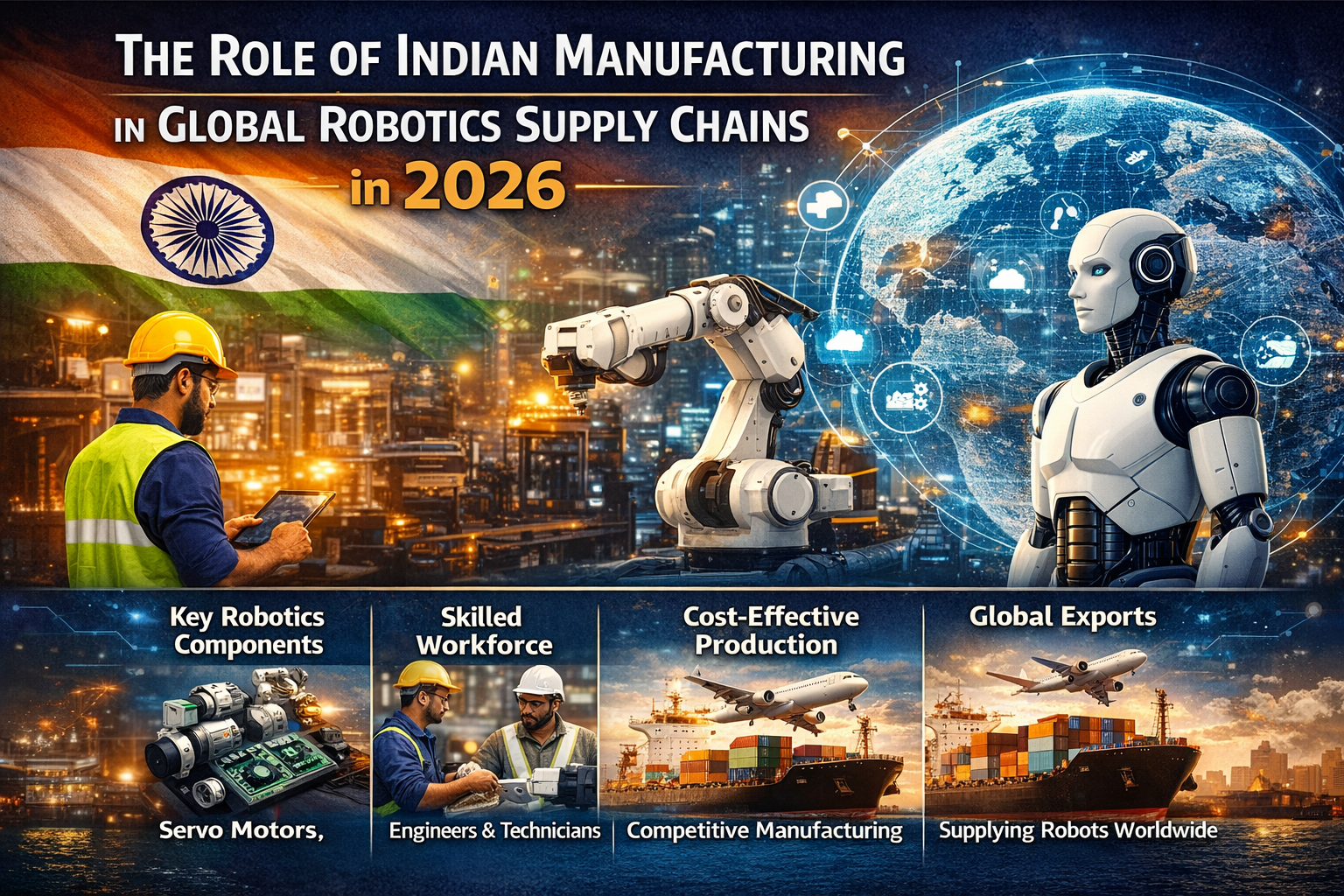 Indian manufacturing in global robotics supply chains