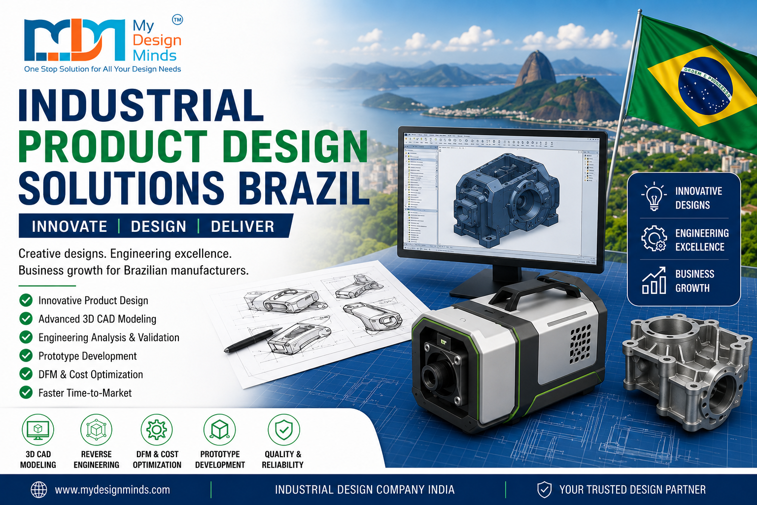 Industrial Product Design Solutions Brazil